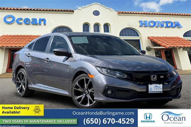 used 2021 Honda Civic car, priced at $19,988