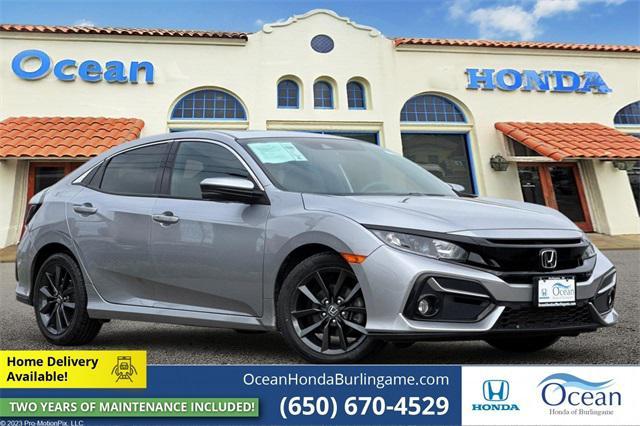 used 2021 Honda Civic car, priced at $21,500