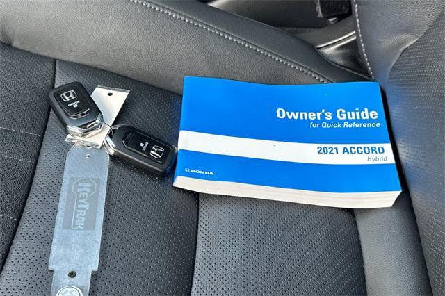 used 2021 Honda Accord Hybrid car, priced at $24,492