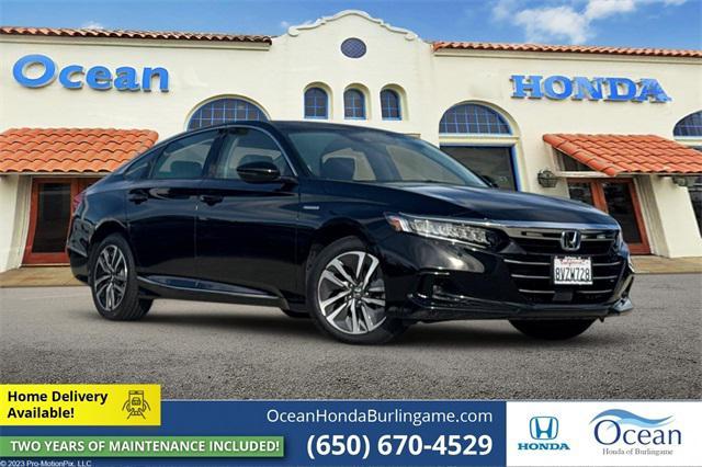 used 2021 Honda Accord Hybrid car, priced at $24,492