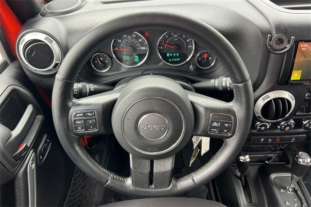 used 2015 Jeep Wrangler Unlimited car, priced at $20,500