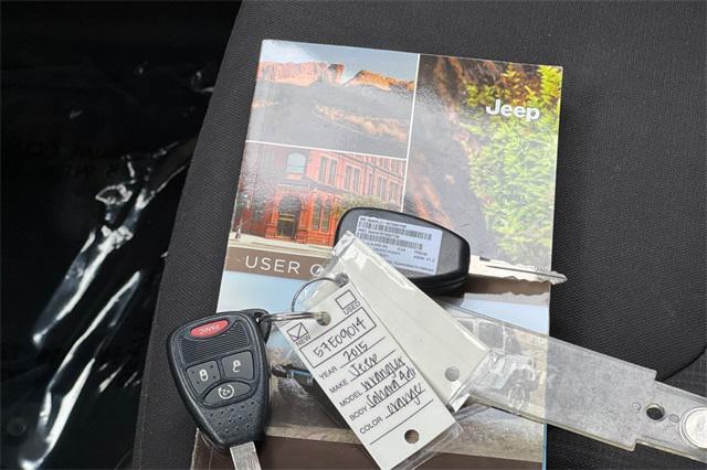 used 2015 Jeep Wrangler Unlimited car, priced at $20,500
