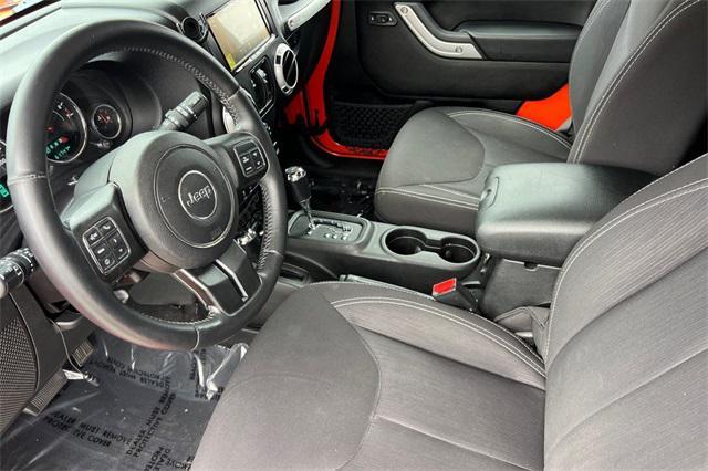used 2015 Jeep Wrangler Unlimited car, priced at $20,500