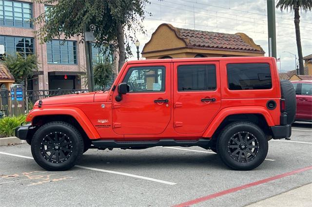 used 2015 Jeep Wrangler Unlimited car, priced at $20,500