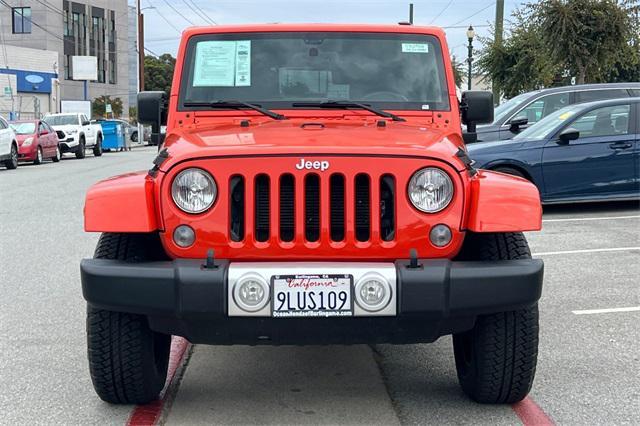 used 2015 Jeep Wrangler Unlimited car, priced at $20,500