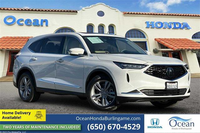 used 2022 Acura MDX car, priced at $35,500