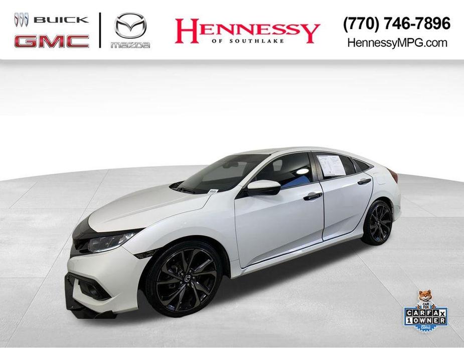 used 2021 Honda Civic car, priced at $21,992