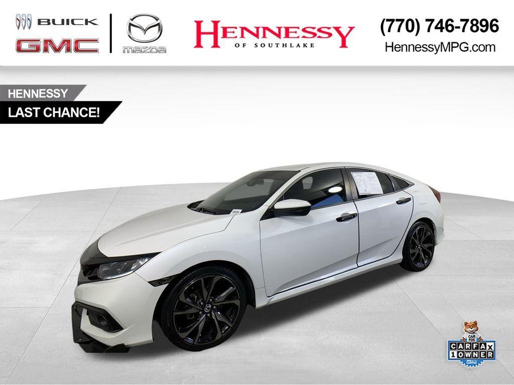 used 2021 Honda Civic car, priced at $20,594