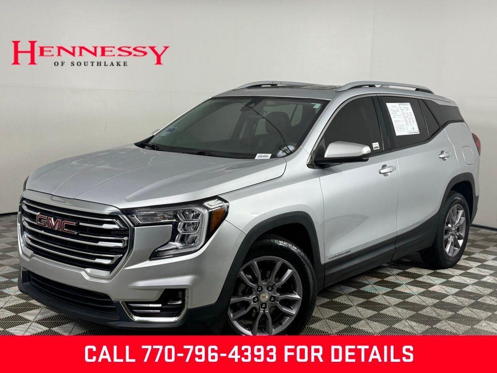 used 2022 GMC Terrain car, priced at $24,300
