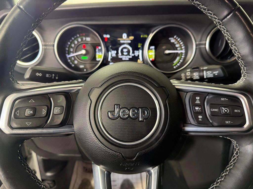 used 2022 Jeep Wrangler Unlimited 4xe car, priced at $37,000