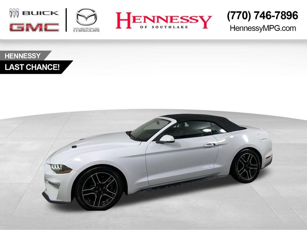 used 2020 Ford Mustang car, priced at $19,384