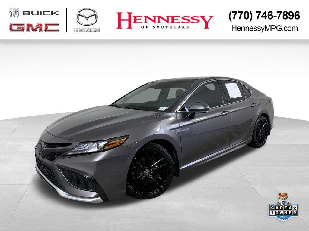 used 2021 Toyota Camry car, priced at $27,962