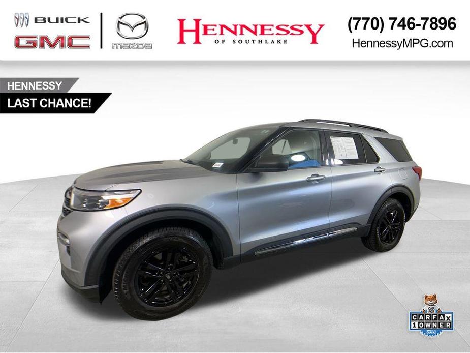 used 2021 Ford Explorer car, priced at $24,694