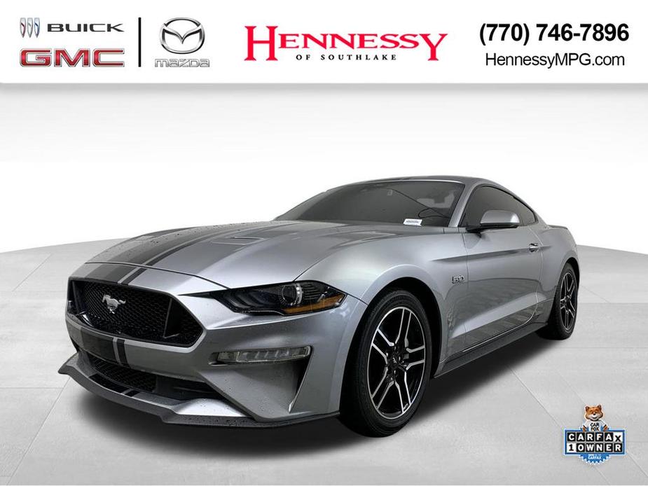 used 2021 Ford Mustang car, priced at $30,682