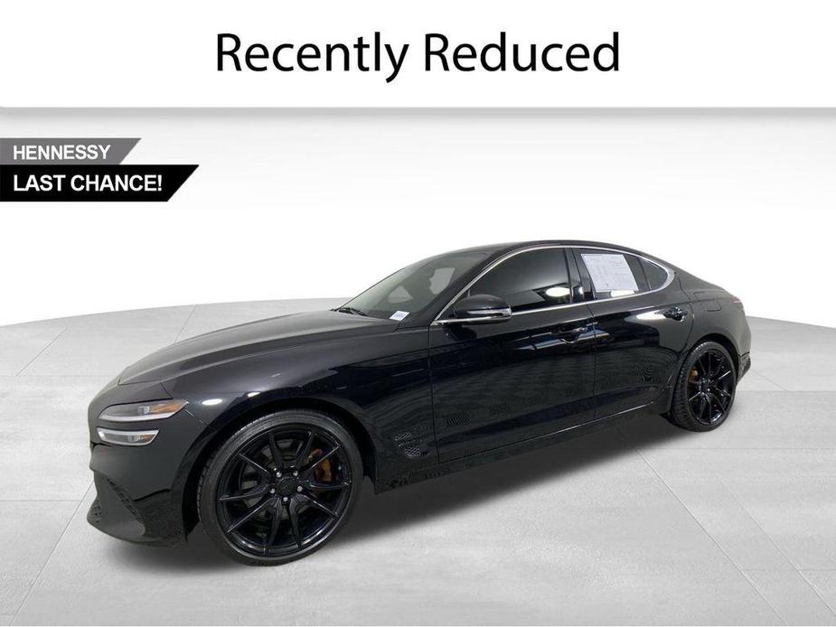 used 2022 Genesis G70 car, priced at $29,295