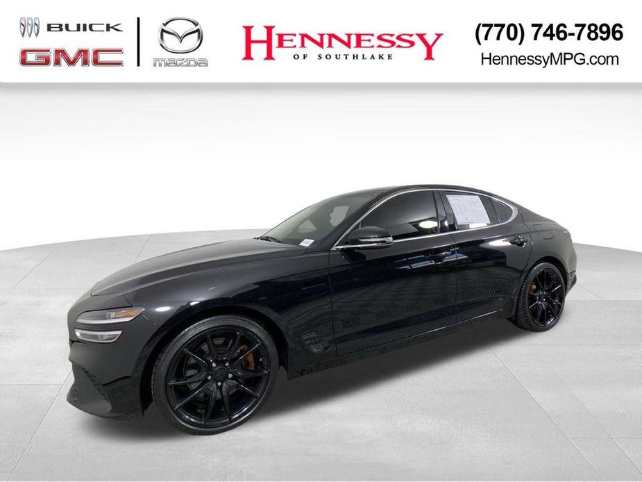 used 2022 Genesis G70 car, priced at $29,593