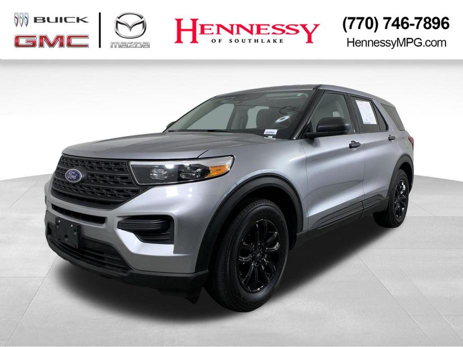 used 2021 Ford Explorer car, priced at $21,693
