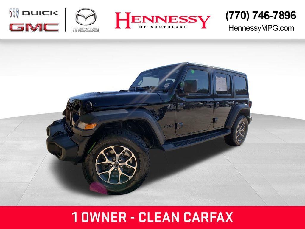 used 2024 Jeep Wrangler car, priced at $35,991