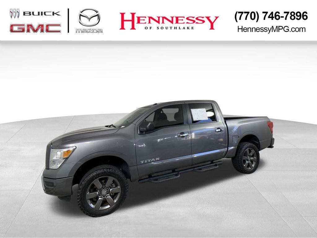 used 2021 Nissan Titan car, priced at $31,992