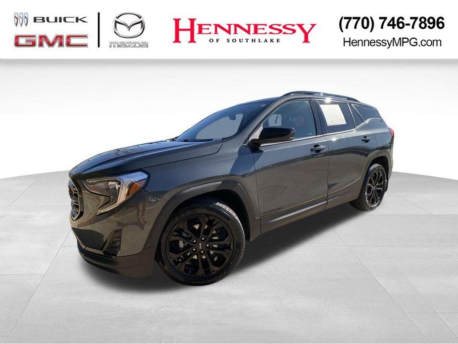 used 2021 GMC Terrain car, priced at $19,592