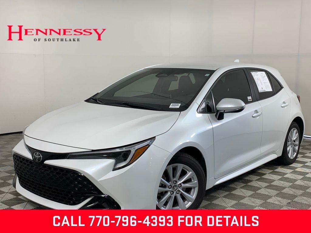 used 2023 Toyota Corolla Hatchback car, priced at $23,600