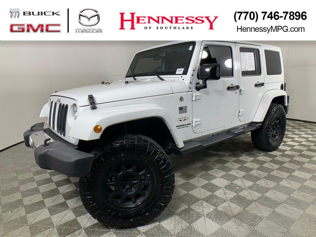 used 2017 Jeep Wrangler Unlimited car, priced at $21,300