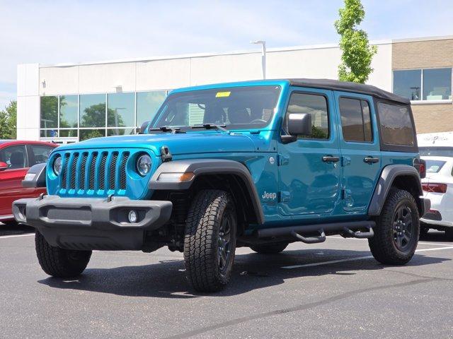 used 2020 Jeep Wrangler Unlimited car, priced at $25,409