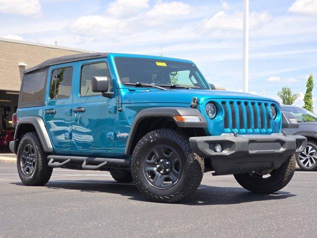 used 2020 Jeep Wrangler Unlimited car, priced at $25,409