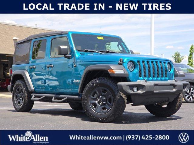 used 2020 Jeep Wrangler Unlimited car, priced at $25,409