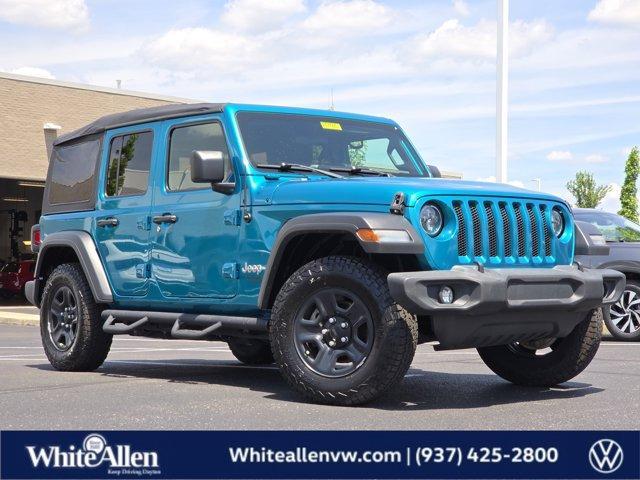 used 2020 Jeep Wrangler Unlimited car, priced at $25,409