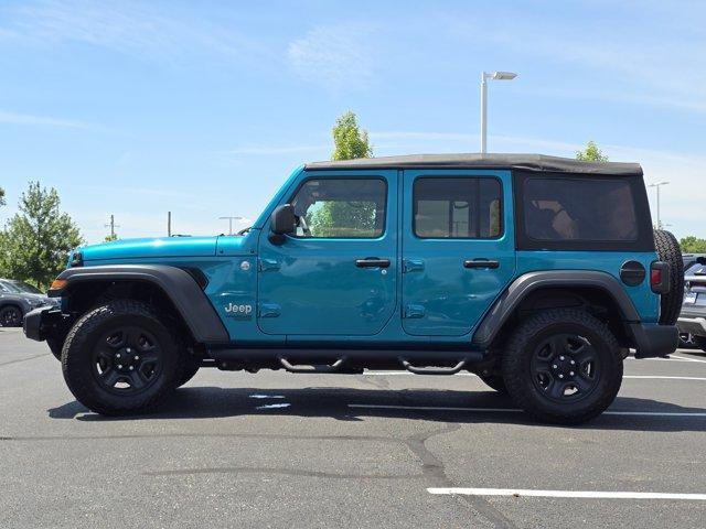 used 2020 Jeep Wrangler Unlimited car, priced at $25,409