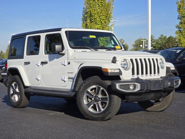 used 2021 Jeep Wrangler Unlimited car, priced at $34,597