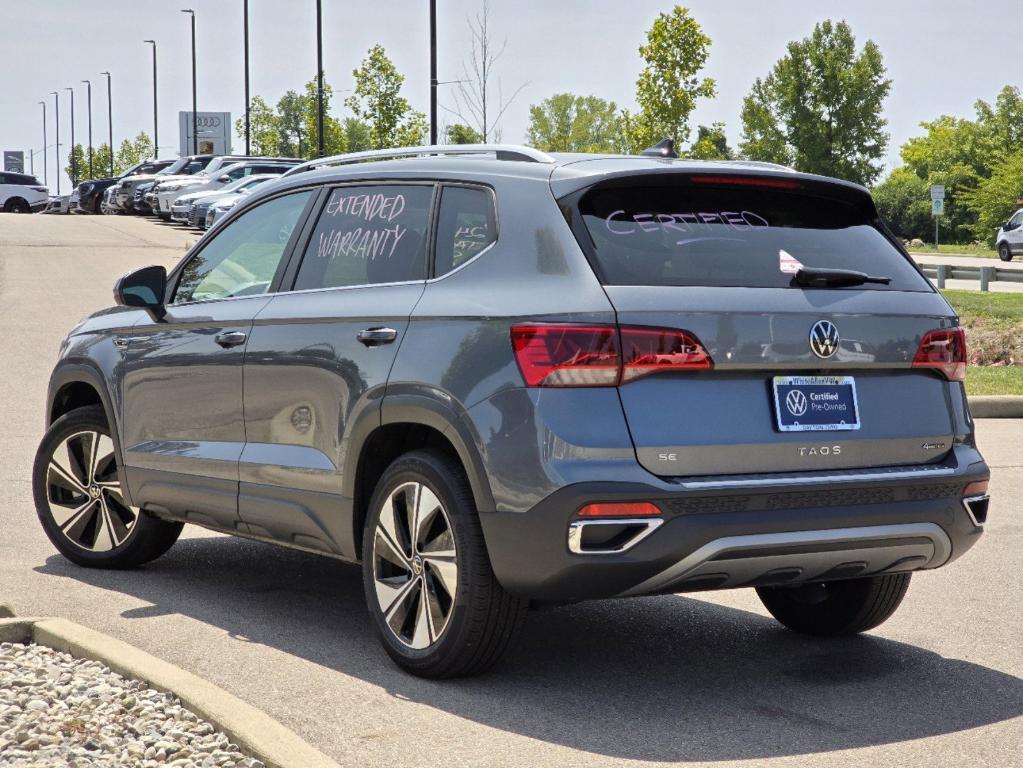 used 2024 Volkswagen Taos car, priced at $31,268