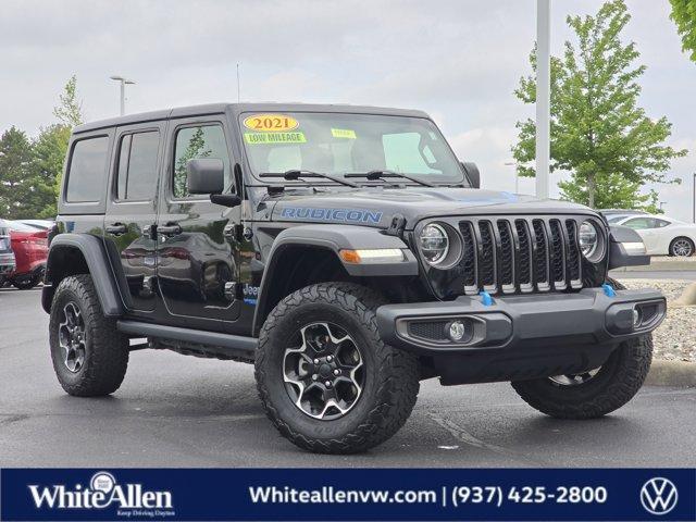 used 2021 Jeep Wrangler Unlimited 4xe car, priced at $34,060