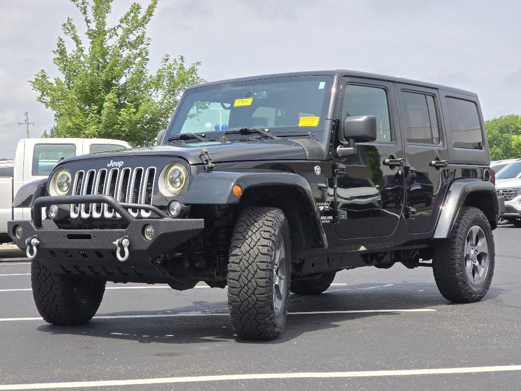 used 2016 Jeep Wrangler Unlimited car, priced at $20,230