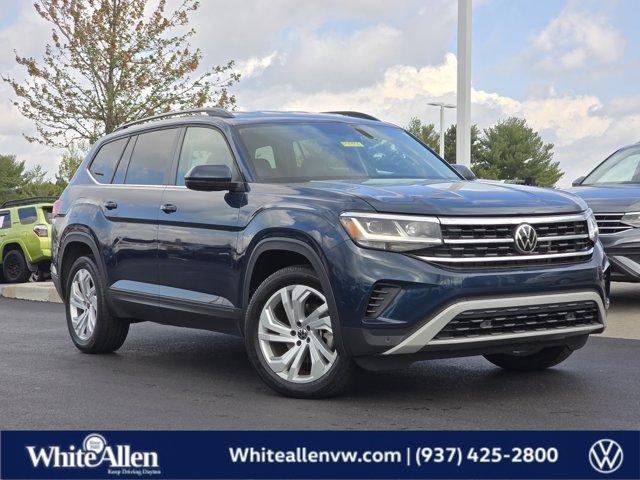 used 2021 Volkswagen Atlas car, priced at $24,222