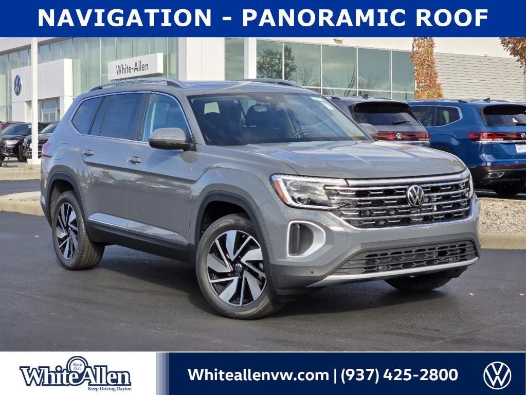 new 2025 Volkswagen Atlas car, priced at $49,423