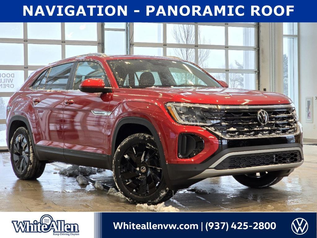 new 2025 Volkswagen Atlas Cross Sport car, priced at $45,947