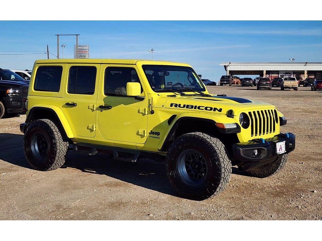 used 2022 Jeep Wrangler Unlimited 4xe car, priced at $37,951