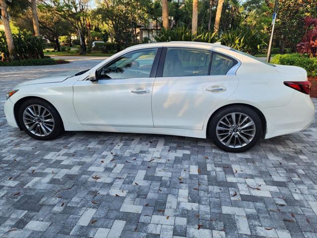 used 2020 INFINITI Q50 car, priced at $11,999