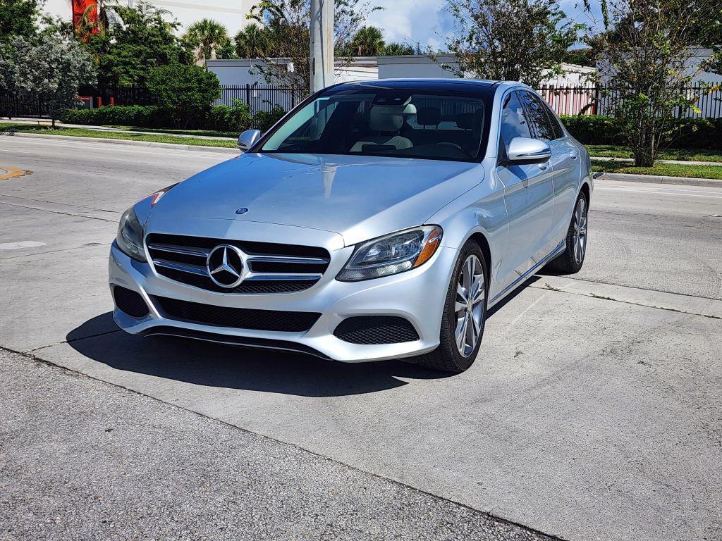 used 2017 Mercedes-Benz C-Class car, priced at $9,999
