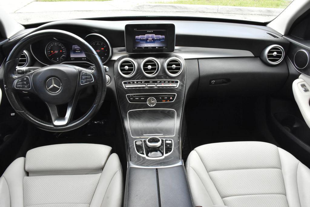 used 2017 Mercedes-Benz C-Class car, priced at $9,999