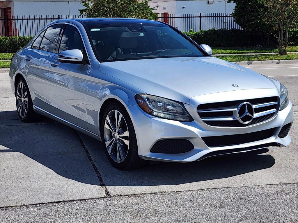 used 2017 Mercedes-Benz C-Class car, priced at $9,999