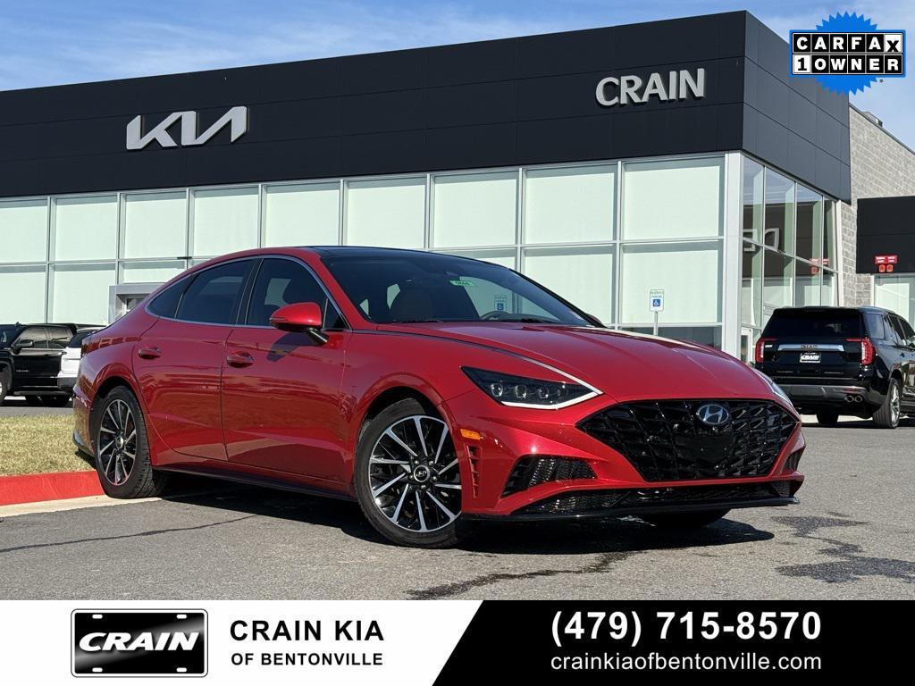 used 2021 Hyundai Sonata car, priced at $22,900