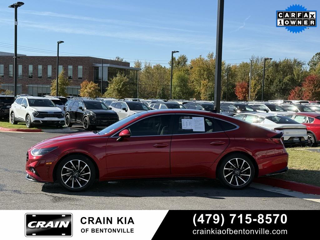 used 2021 Hyundai Sonata car, priced at $22,900