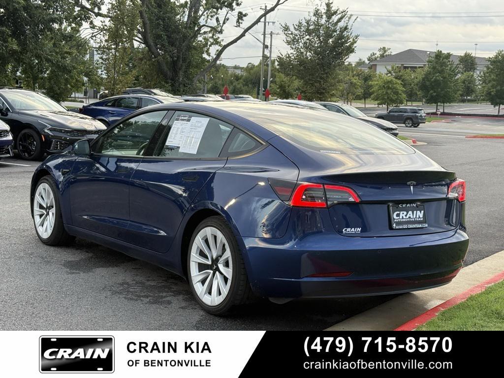 used 2022 Tesla Model 3 car, priced at $19,999