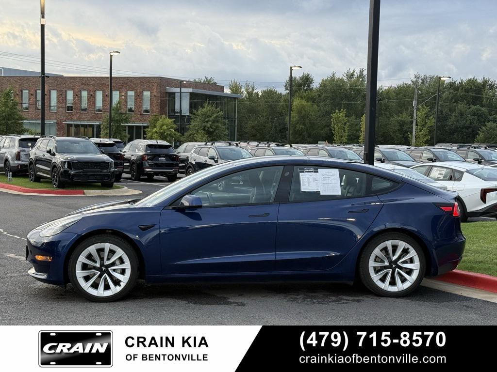 used 2022 Tesla Model 3 car, priced at $19,999