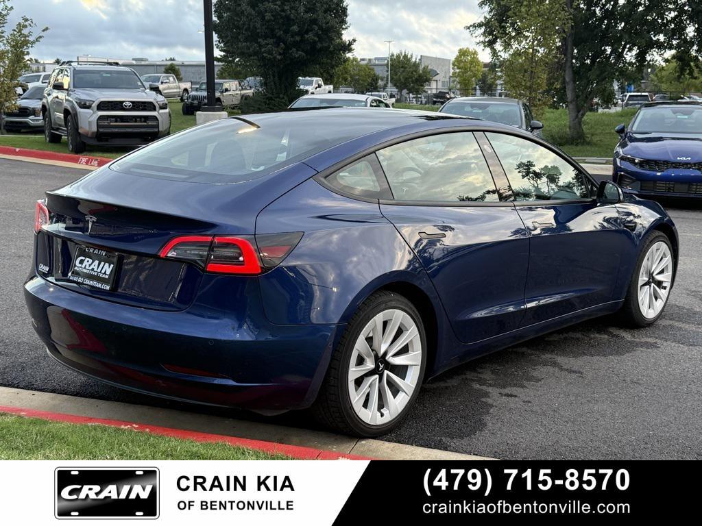 used 2022 Tesla Model 3 car, priced at $19,999
