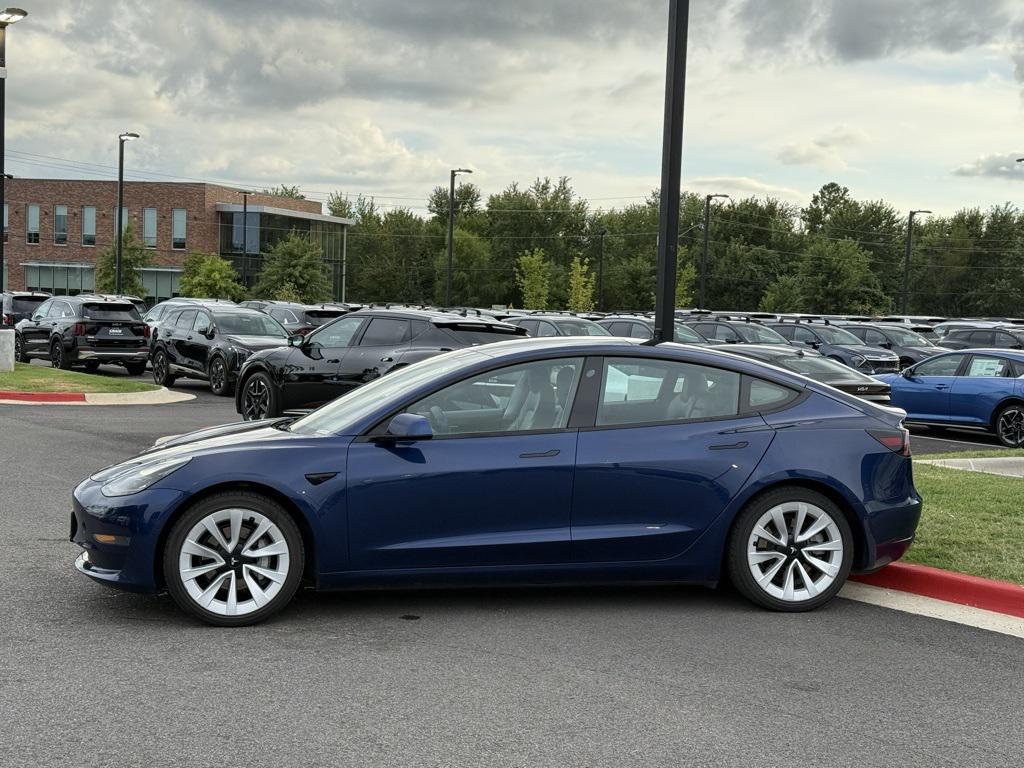 used 2022 Tesla Model 3 car, priced at $22,000
