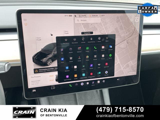 used 2023 Tesla Model Y car, priced at $33,500